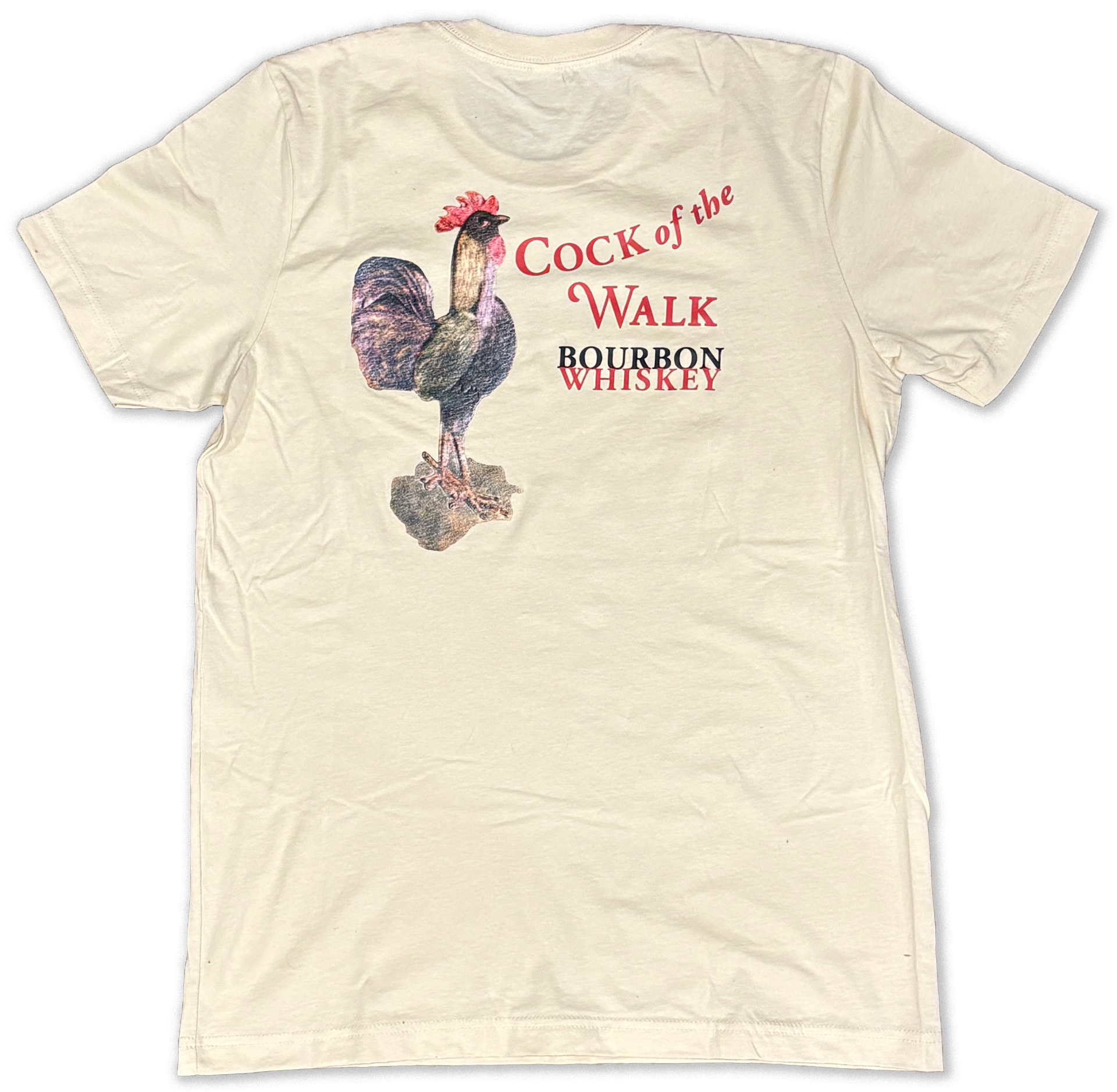 Cock of the Walk T-Shirt - Cream