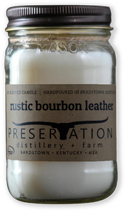 Candle - Rustic Bourbon Leather
