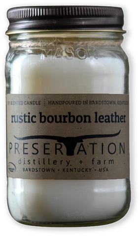 Candle - Rustic Bourbon Leather