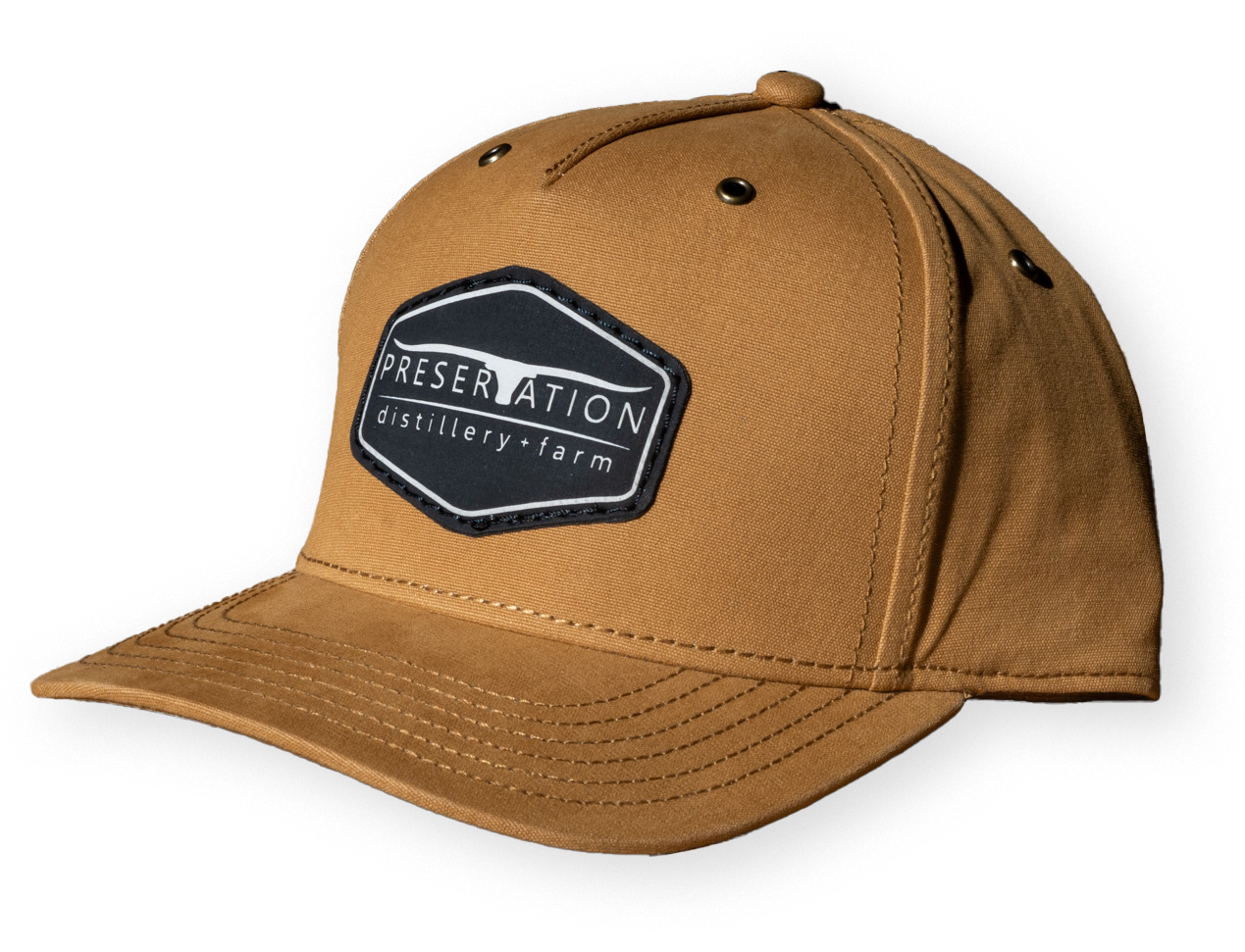 Preservation Leather  Patch Hat - Tan