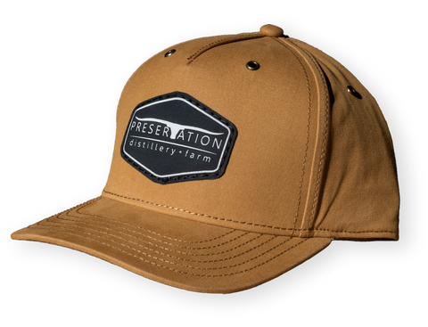Preservation Leather  Patch Hat - Tan