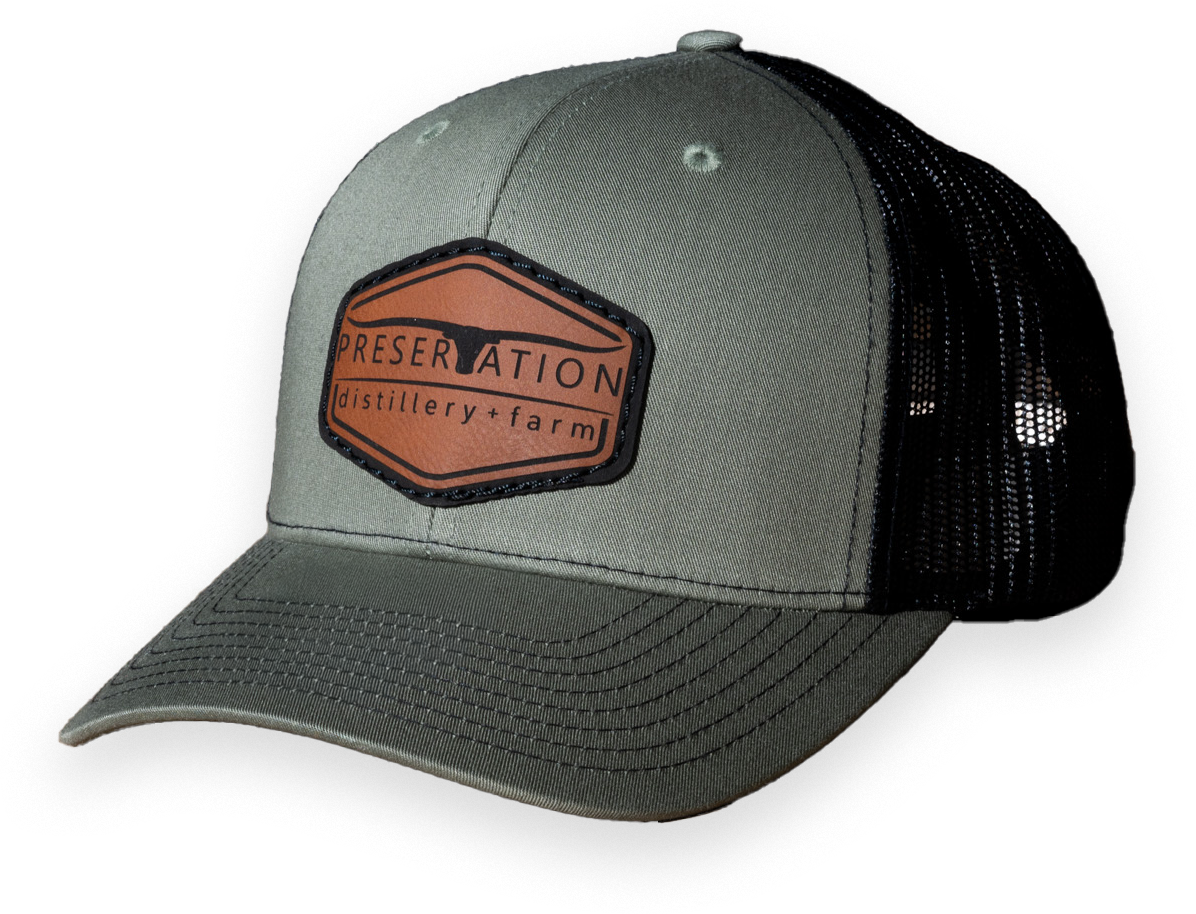 Preservation Leather  Patch Hat - Green