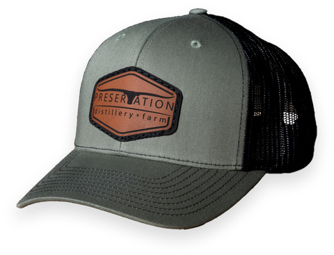Preservation Leather  Patch Hat - Green