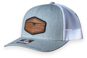 Preservation Leather  Patch Hat - Gray