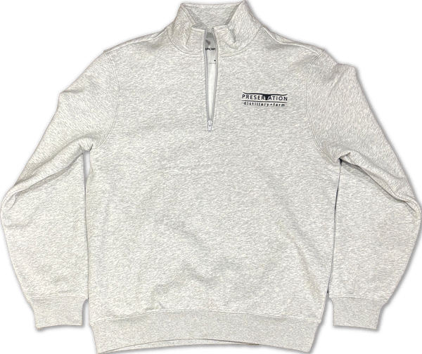 Preservation Men's Quarter Zip - Gray