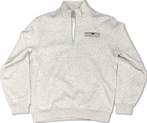 Preservation Men's Quarter Zip - Gray