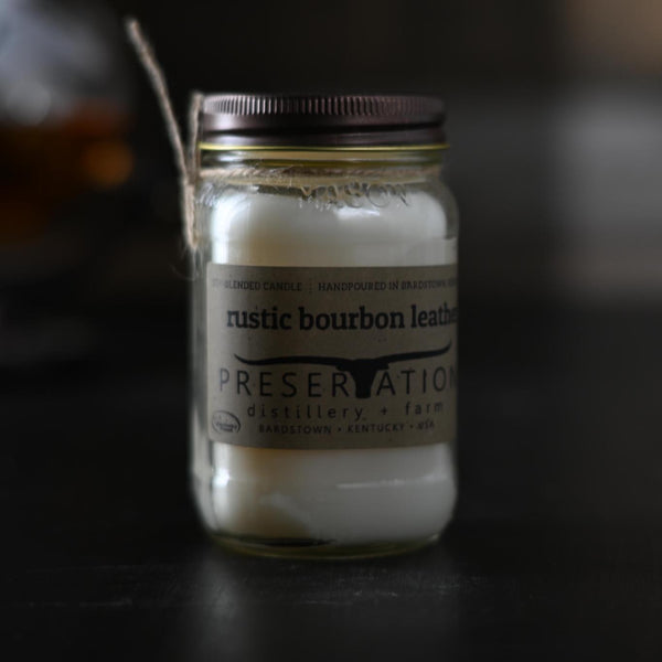Candle - Rustic Bourbon Leather